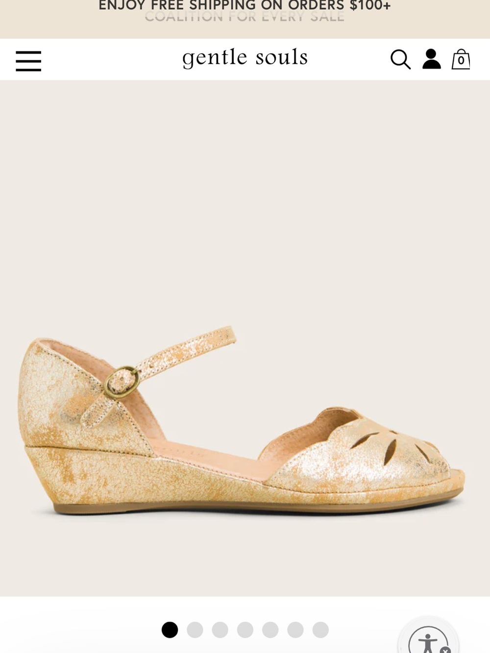 Gentle Souls Kenneth Cole Lily Moon ankle strap leather sandals retail $179 - Picture 9 of 12
